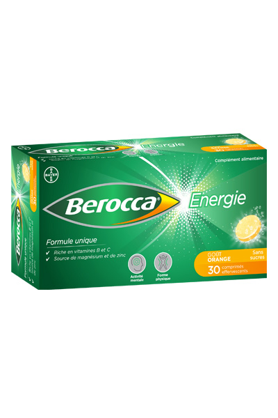 image Berocca® Énergie Goût Orange (12 produits)