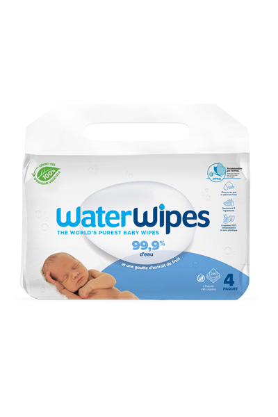 image WaterWipesTM Lingettes 